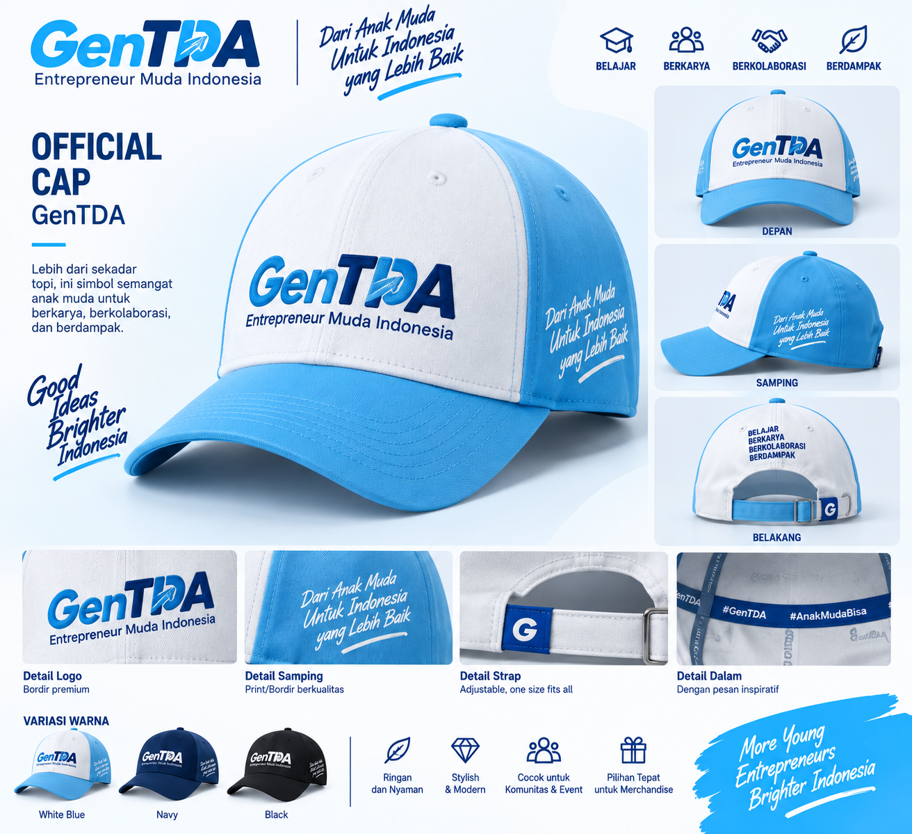 Topi Trucker genTDA